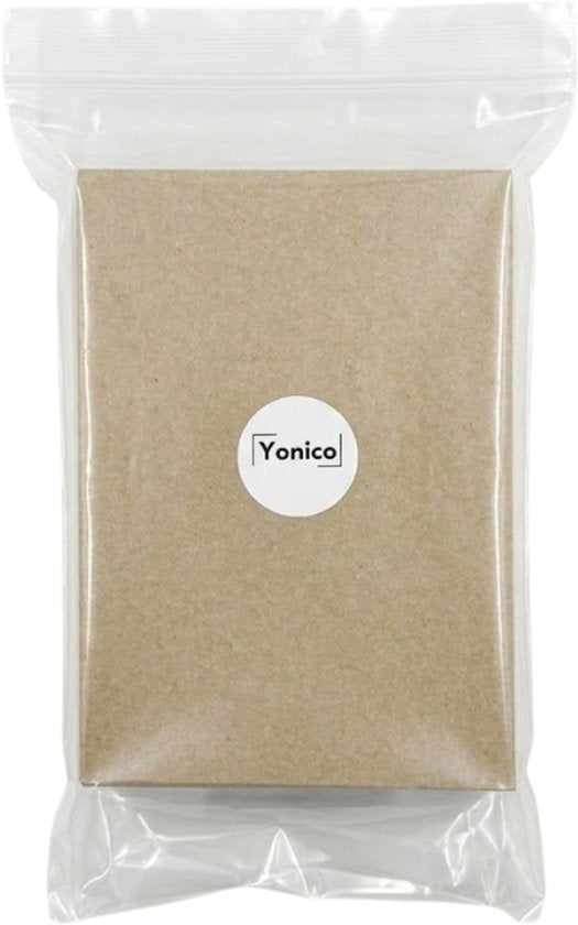 Yonico - Kraft Enveloppen – C6 – 114 x 162 mm – Bruin – 50 stuks