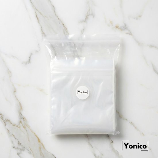 Yonico – Gripzakken – Hersluitbaar – 160 x 250 mm – 50 Micron