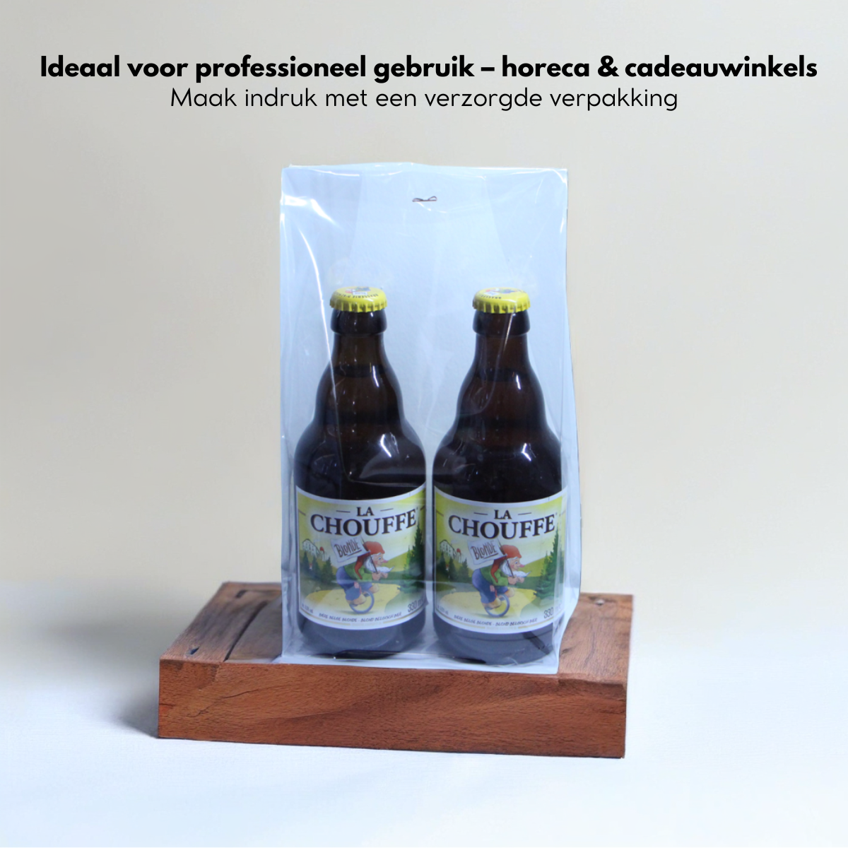 Blokbodemzakjes | 140 x 80 x 260 mm