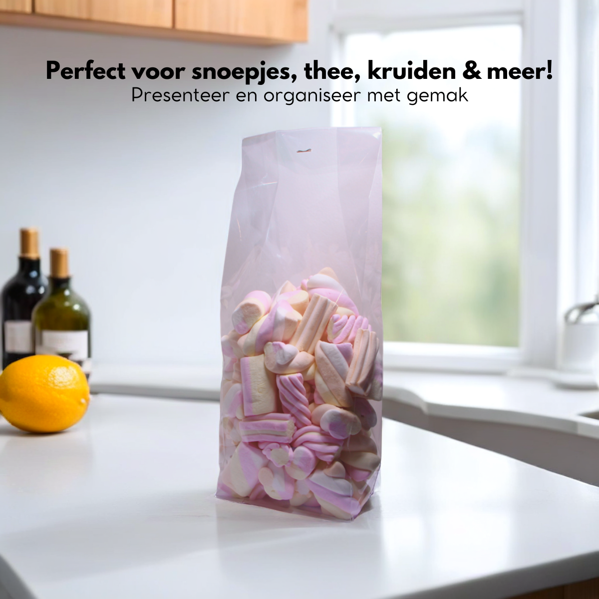 Blokbodemzakjes | 120 x 70 x 330 mm